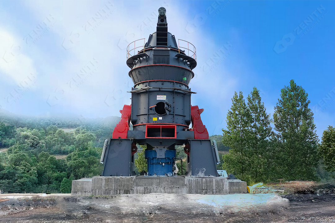 LM Vertical Grinding Mill operational diagram showing material flow