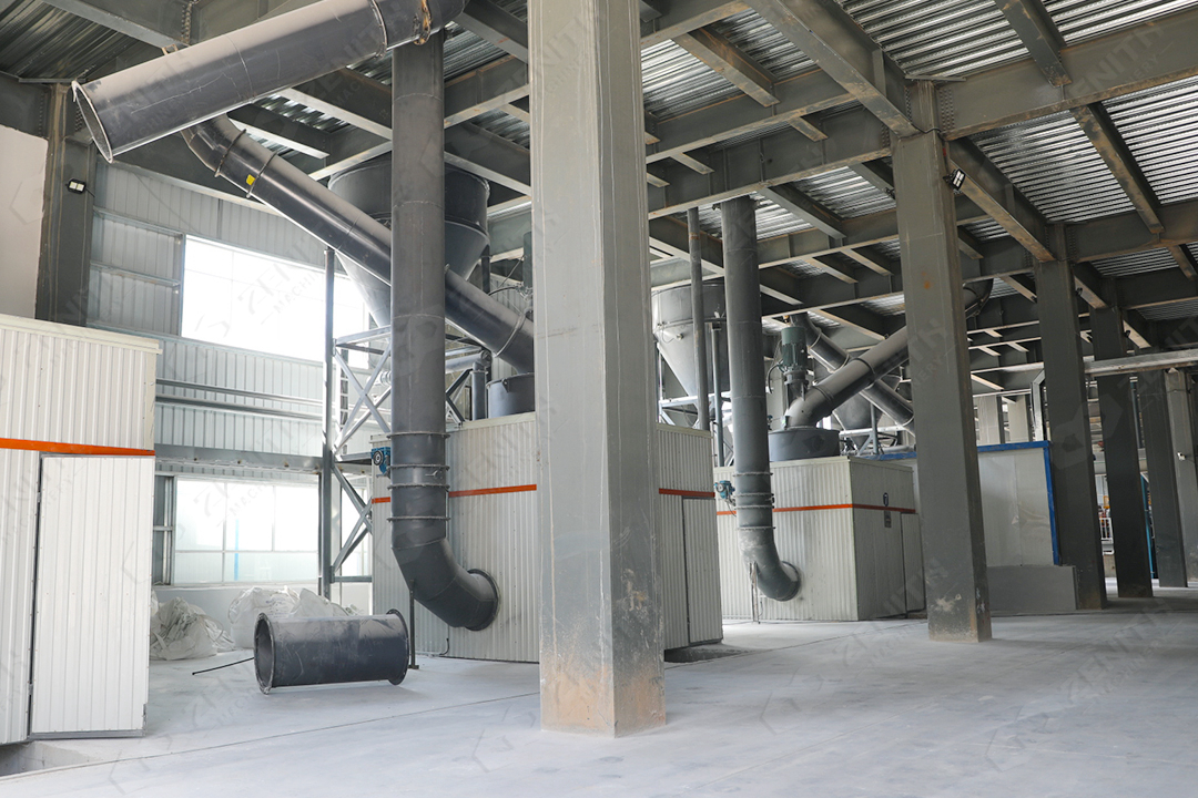 XZM Ultrafine Grinding Mill producing fine lithium powder for extraction