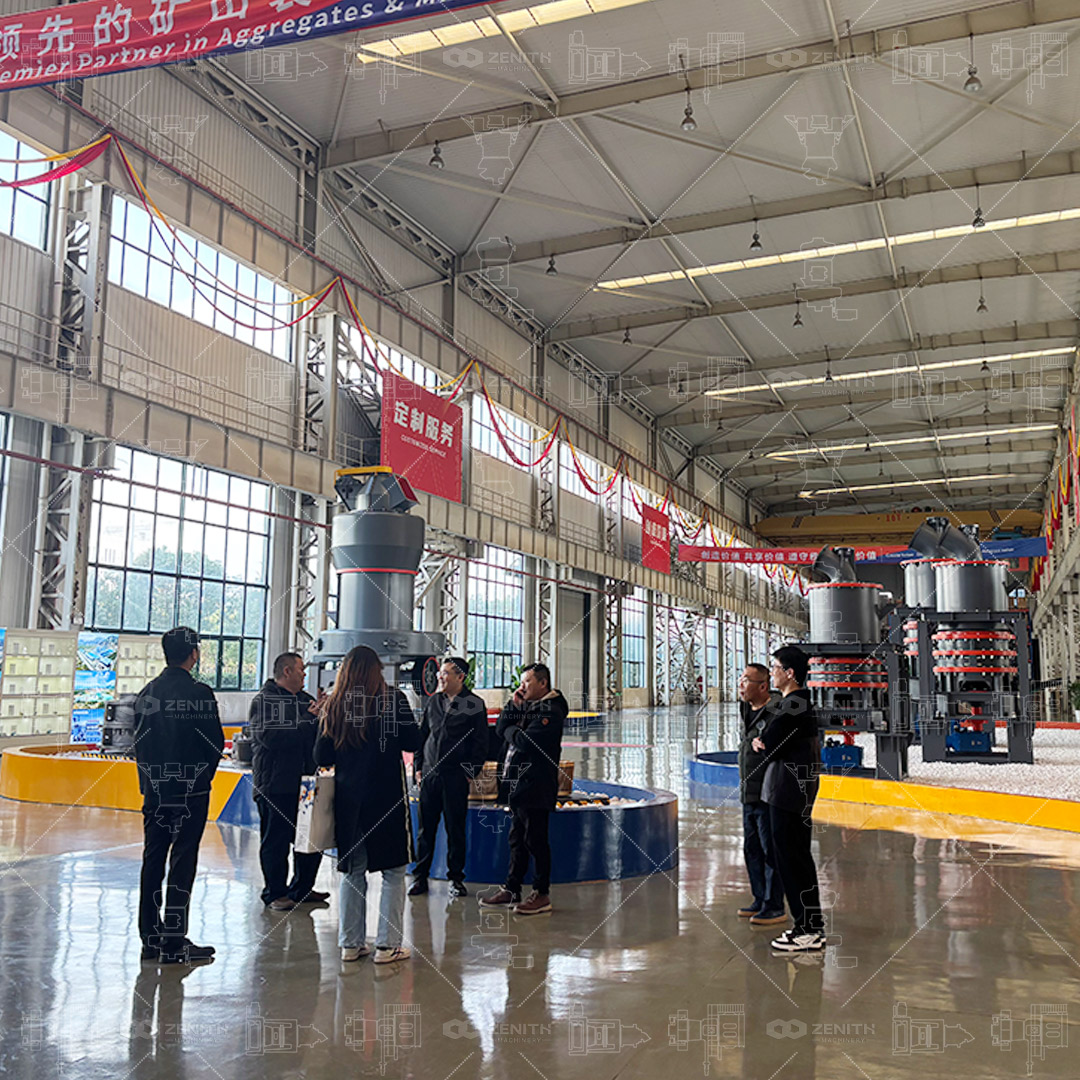 Schematic diagram showing material flow and classification in a trapezium mill system