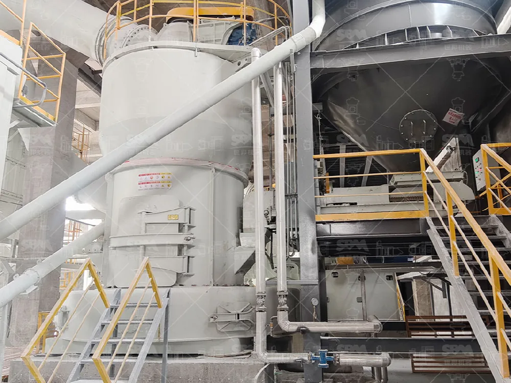 A limestone grinding project in Rizhao, Shandong province, with an annual production capacity of 400,000 tons.