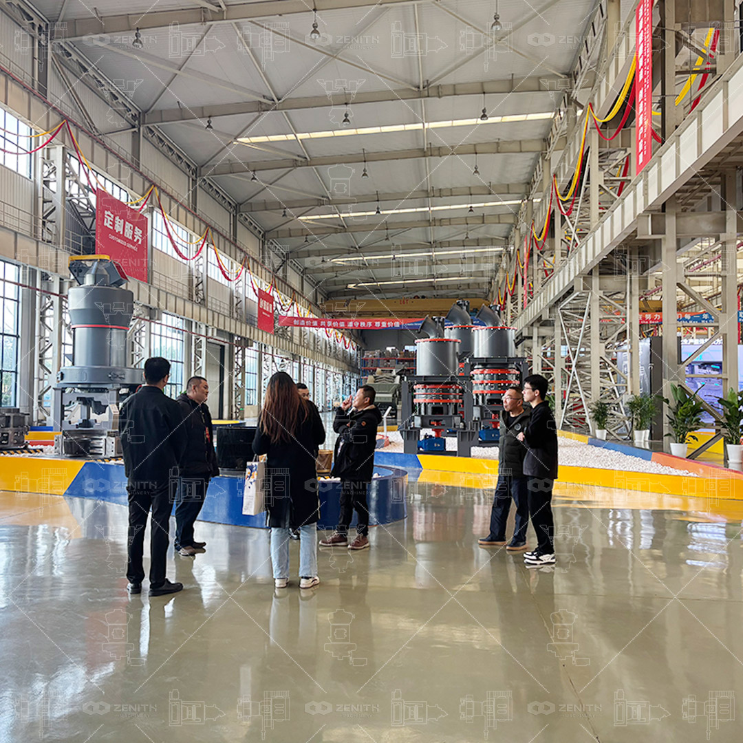 An installed XZM Ultrafine Grinding Mill in a production facility with clean piping connections.