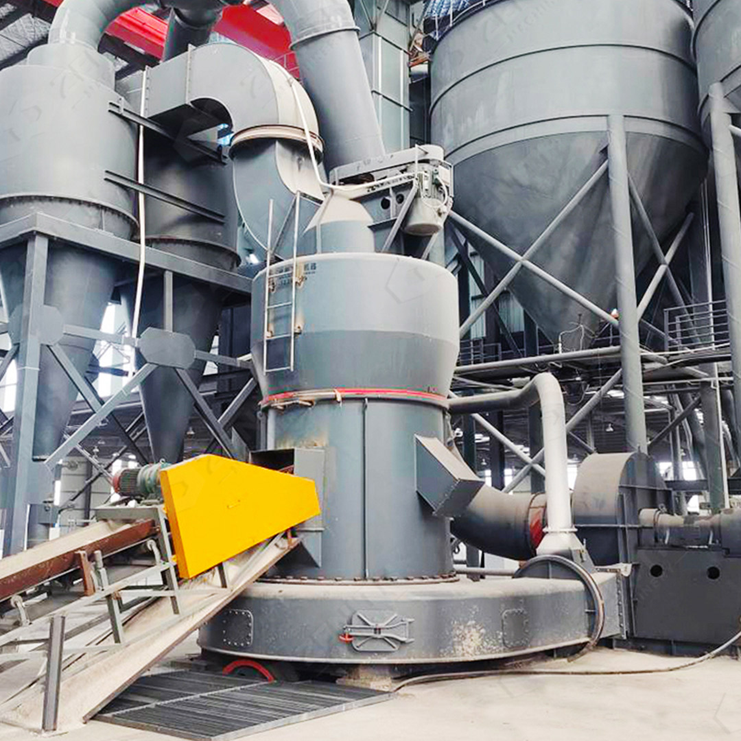 MTW178 European Trapezium Mill installed in an industrial plant setting