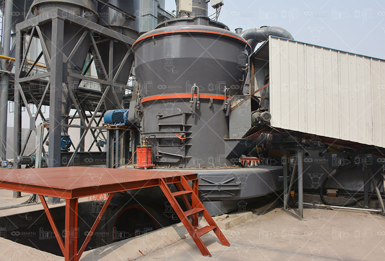 A complete Zenith grinding plant system for mineral processing in an industrial setting