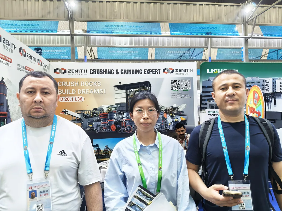 ZENITH booth at the Canton Fair, Guangzhou