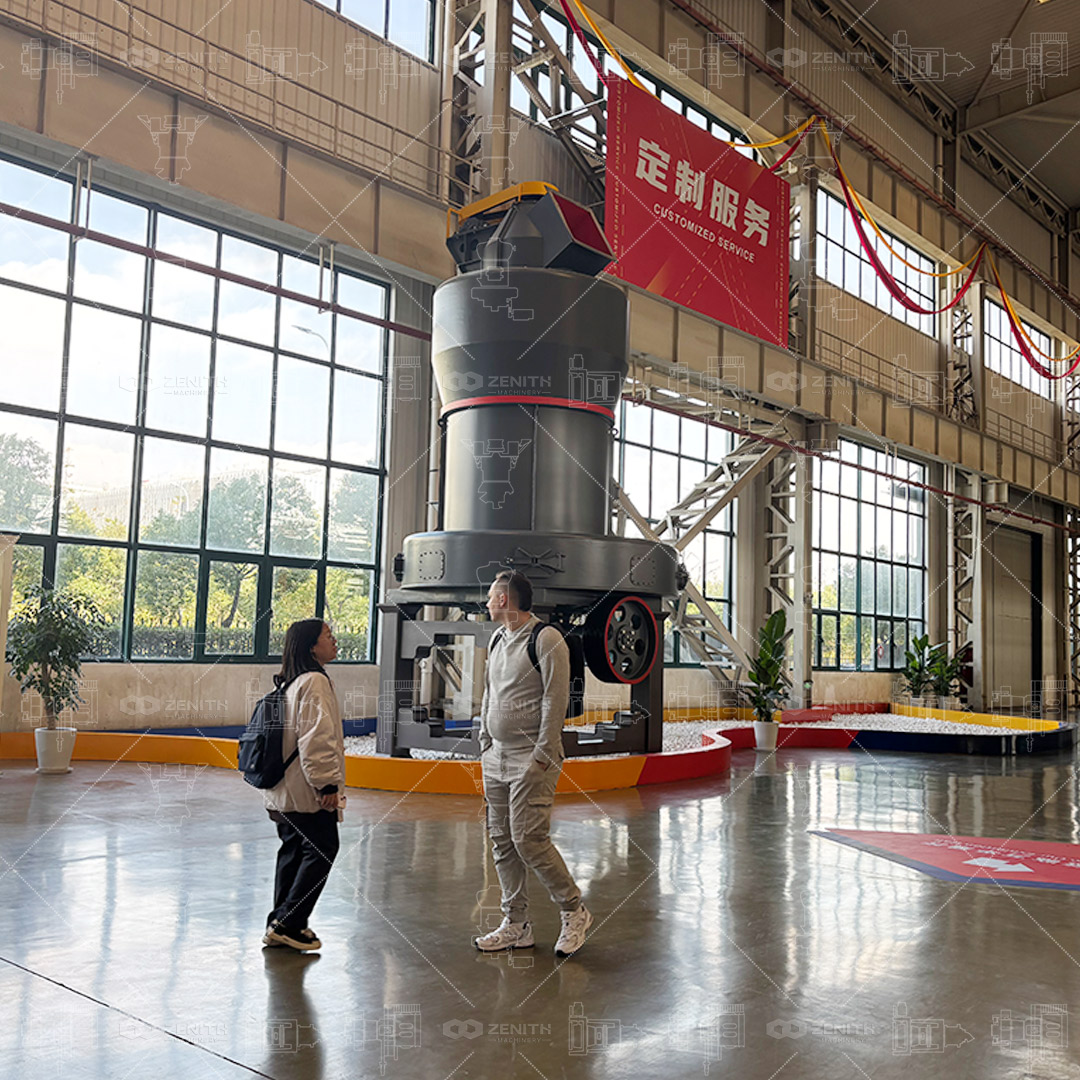 MTW European Trapezium Mill installed in a modern industrial setting