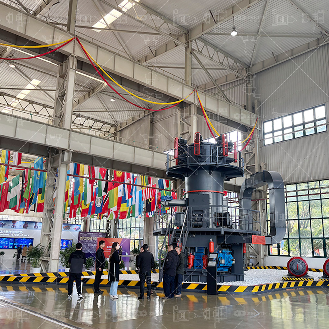 LM220 vertical roller mill installed at Australia 180 t/h limestone cement grinding station