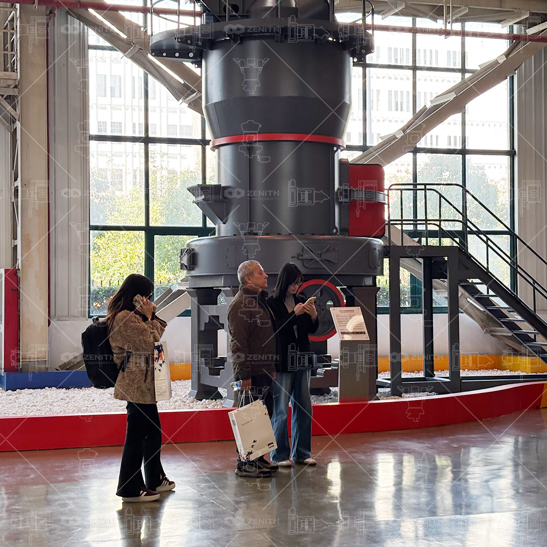 Zenith MTW138 European Trapezium Mill system for quartz grinding to 325 mesh