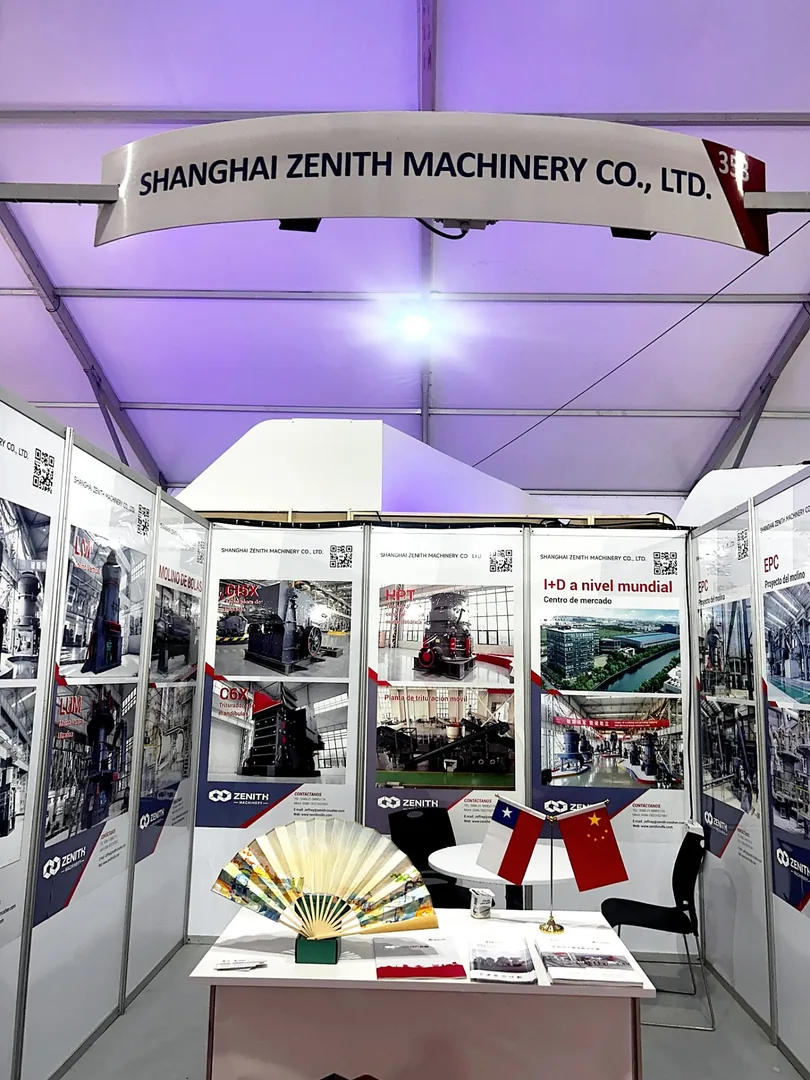 The ZENITH booth at EXPONOR CHILE 2026, booth 353 in Antofagasta
