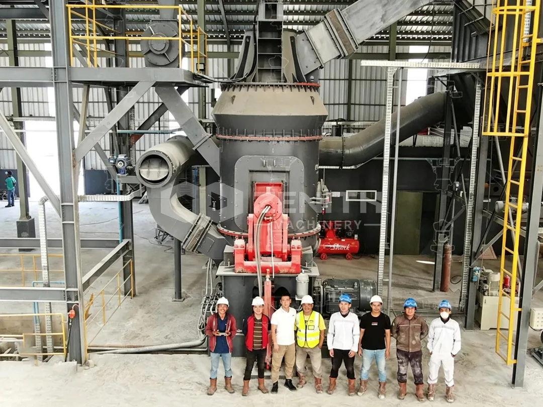 Two LM Vertical Roller Mills for Coal and Quicklime Grinding in Indonesia (2024)