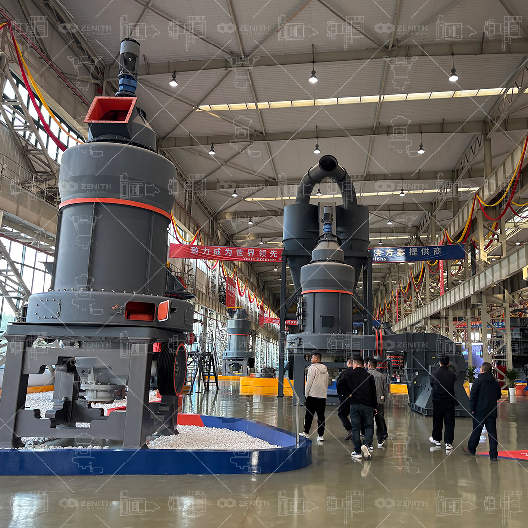 Quartz processing plant in Australia utilizing Zenith HGM125 mill