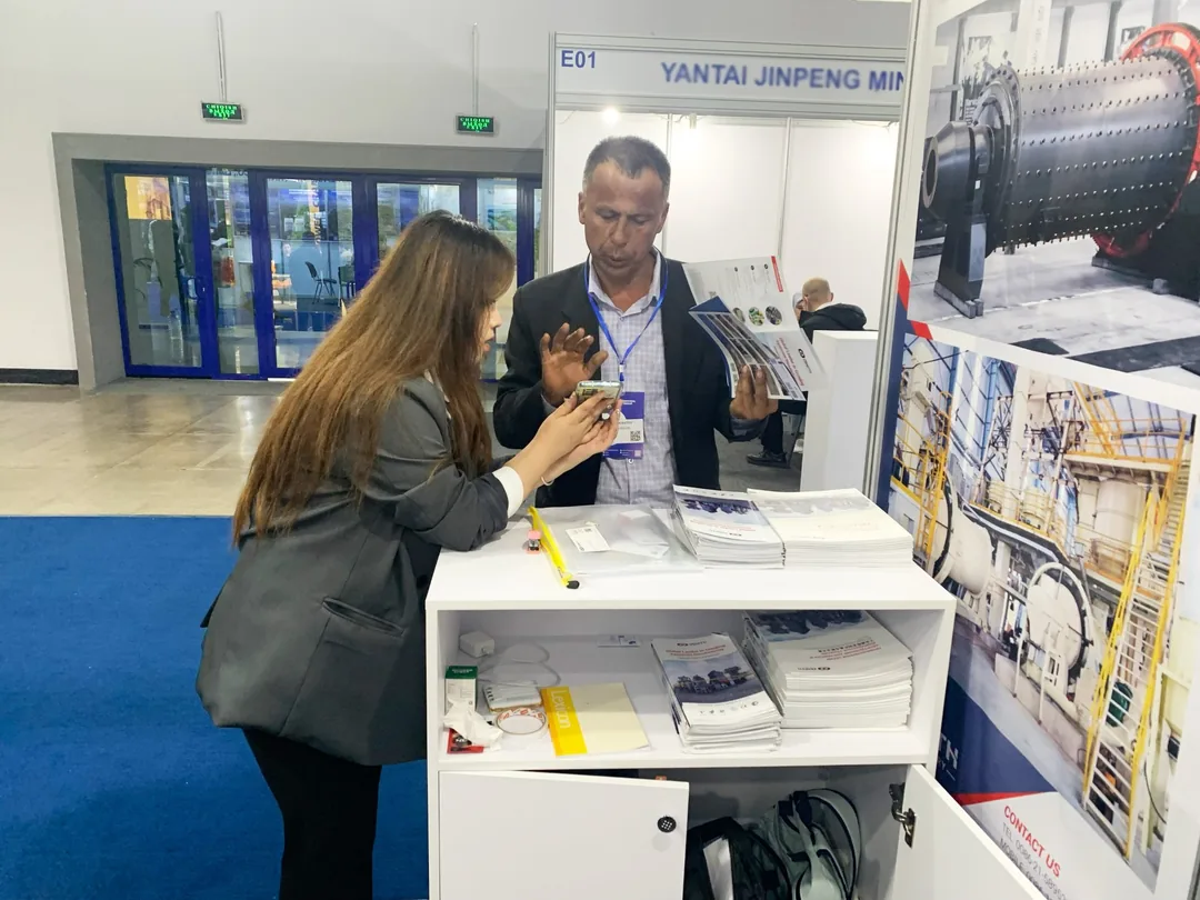 Equipment models displayed at the ZENITH stand