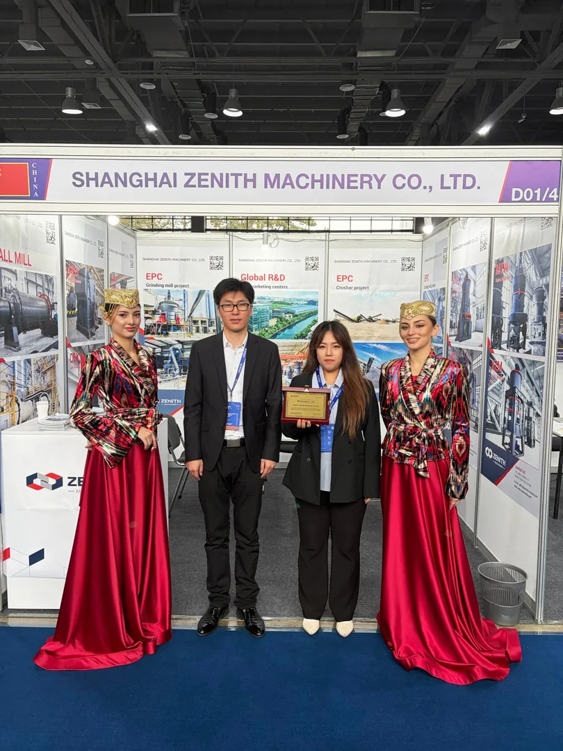 ZENITH team at UzMiningExpo 2026 in Tashkent