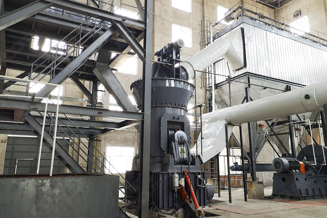 Quicklime vertical mill system with classifier and pulse dust collector for FGD