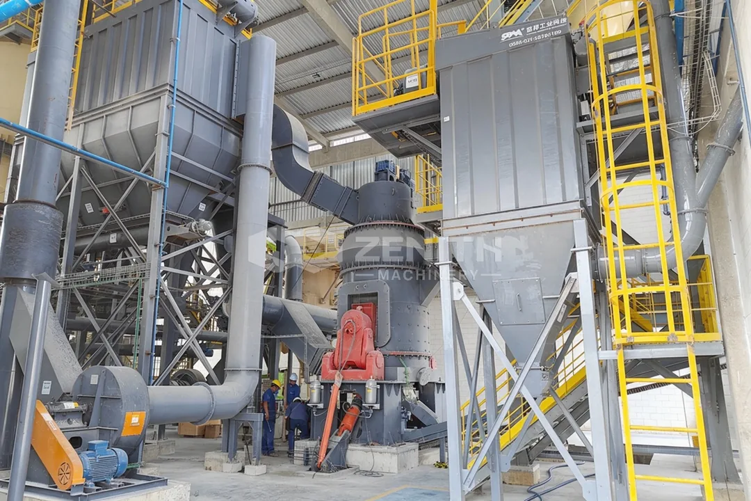 ZENITH Commissions LM130N Vertical Roller Mill for Feldspar Grinding in Brazil — 325 Mesh for Building Materials