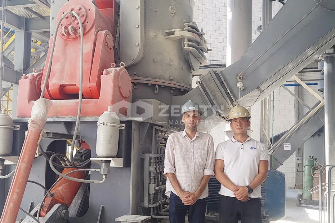 ZENITH commissioning engineers on site in Brazil